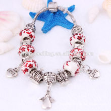 latest design flower sweet angel custom plastic slap kids bracelets